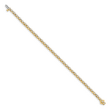14k Complete 2.13 carat Round VS Diamond 2-prong 7 inch Tennis Bracelet X2896VS