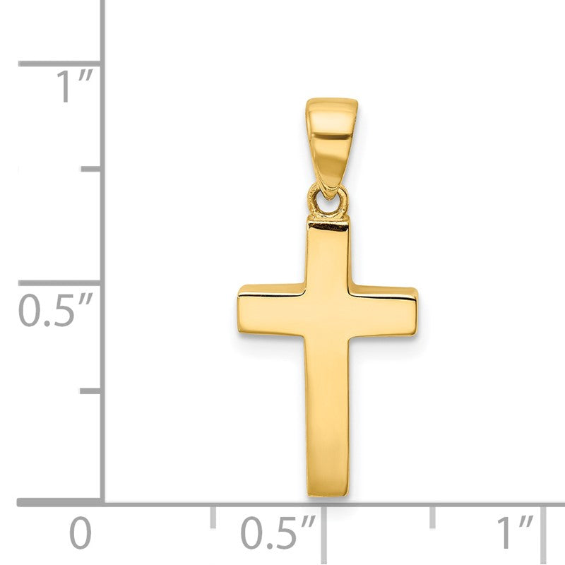 14K Cross Pendant K6406