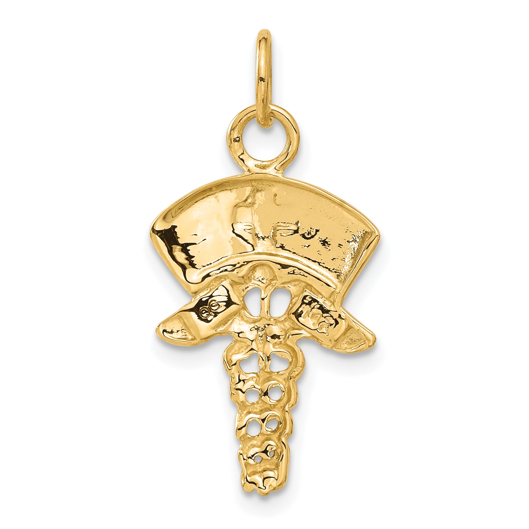 14k Nurse Symbol Charm A1602