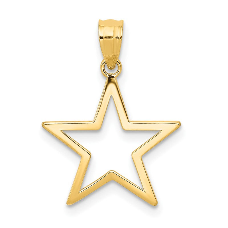 14k Star Charm K4810