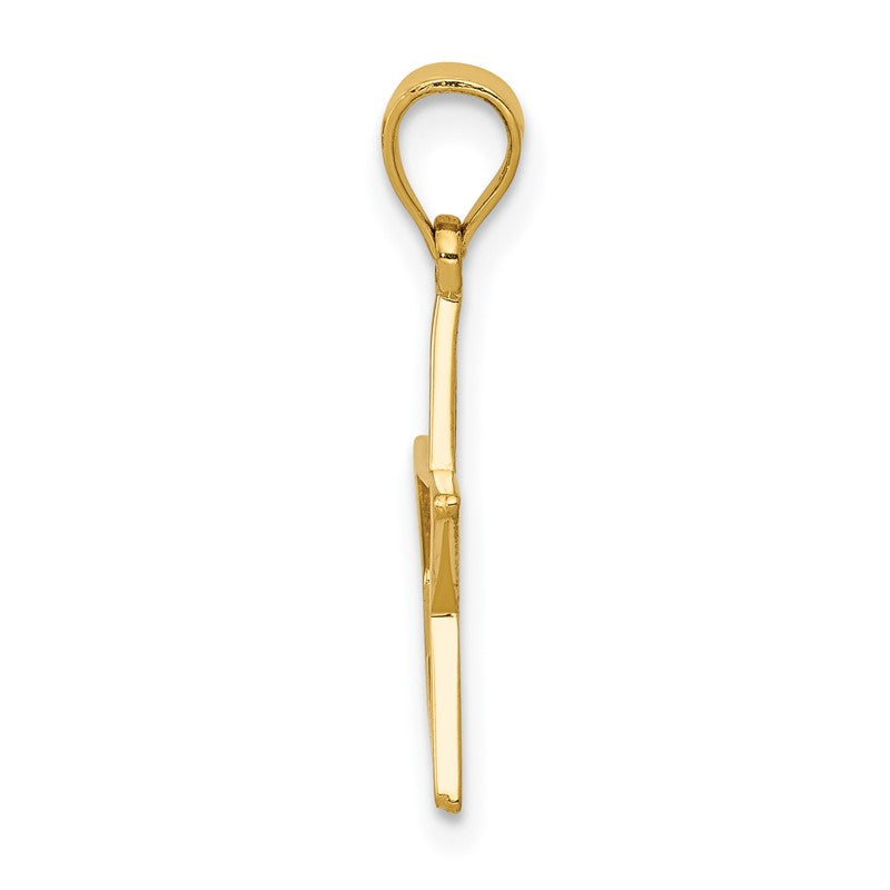 14k Star Charm K4810