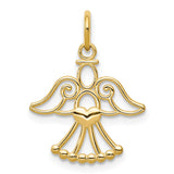 14k Cut-out Angel with Heart Charm XR1211