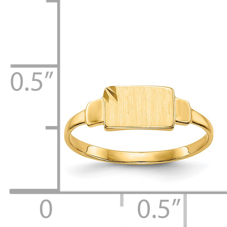 14k Signet Ring CH211