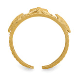 14k Starfish and Shells Toe Ring C2082