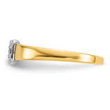14k .01 carat Diamond Buckle Toe Ring RM5650