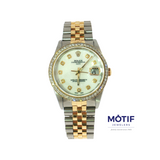 Rolex Datejust 15233 Diamond MOP Dial 34mm