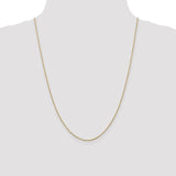 14K 14 inch 1.1mm Ropa with Spring Ring Clasp Chain RPA020
