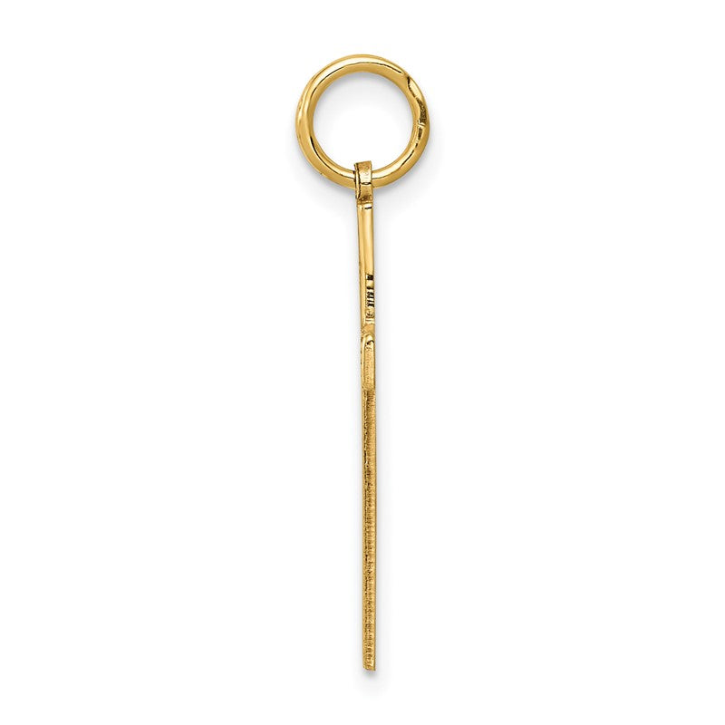 14K Laser Designed Cross Pendant XR993