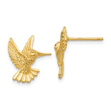 14k Hummingbird Post Earrings TC625