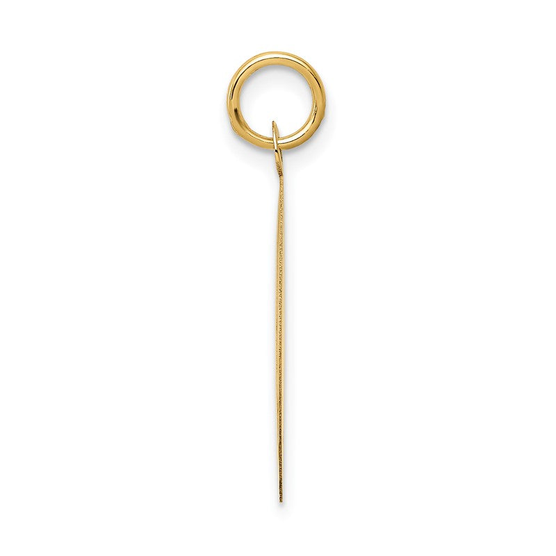 14K HAPPY ANNIVERSARY 20mm Engravable Disc Charm A1953