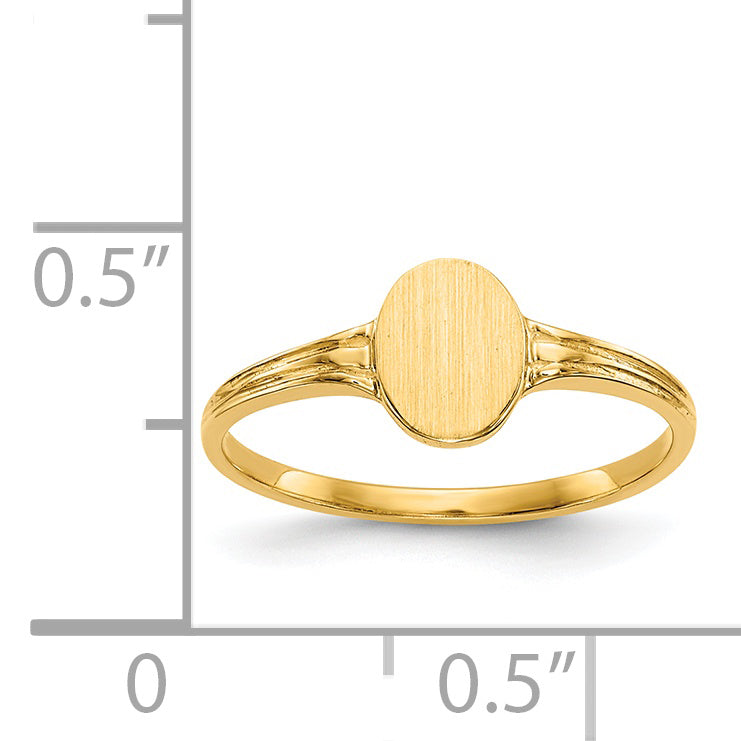 14k Signet Ring CH209