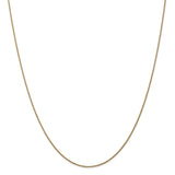 14K 10 inch 1.05mm Diamond-cut Spiga with Lobster Clasp Anklet PEN157