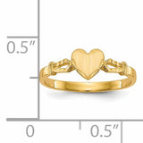 14k Children's Heart Ring R224