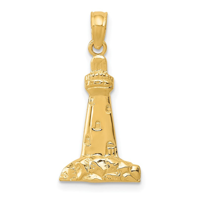 14k Cape May Lighthouse Charm D1345