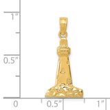 14k Cape May Lighthouse Charm D1345