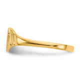 14k Children's Signet Ring CH195