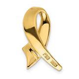 14k Polished Slide Fits up to 6mm Regular/10mm Fancy or Reversible Omega SL337