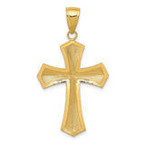 14k Passion Cross Pendant K5028