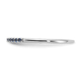 14k White Gold 2mm 1/8 carat Diamond Band RM5622