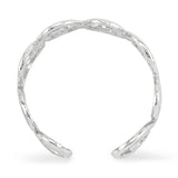 14k White Gold Scroll Toe Ring C2088