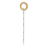 14K HAPPY BIRTHDAY 22mm Engravable Disc Charm XAC761