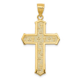 14k Passion Cross Pendant D3523