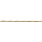 14K 14 inch 2.1mm Spiga with Lobster Clasp Chain PEN13