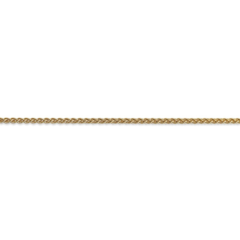 14K 14 inch 2.1mm Spiga with Lobster Clasp Chain PEN13