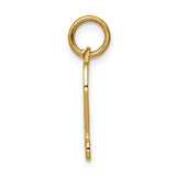 14k DIPLOMA Engravable Charm C437