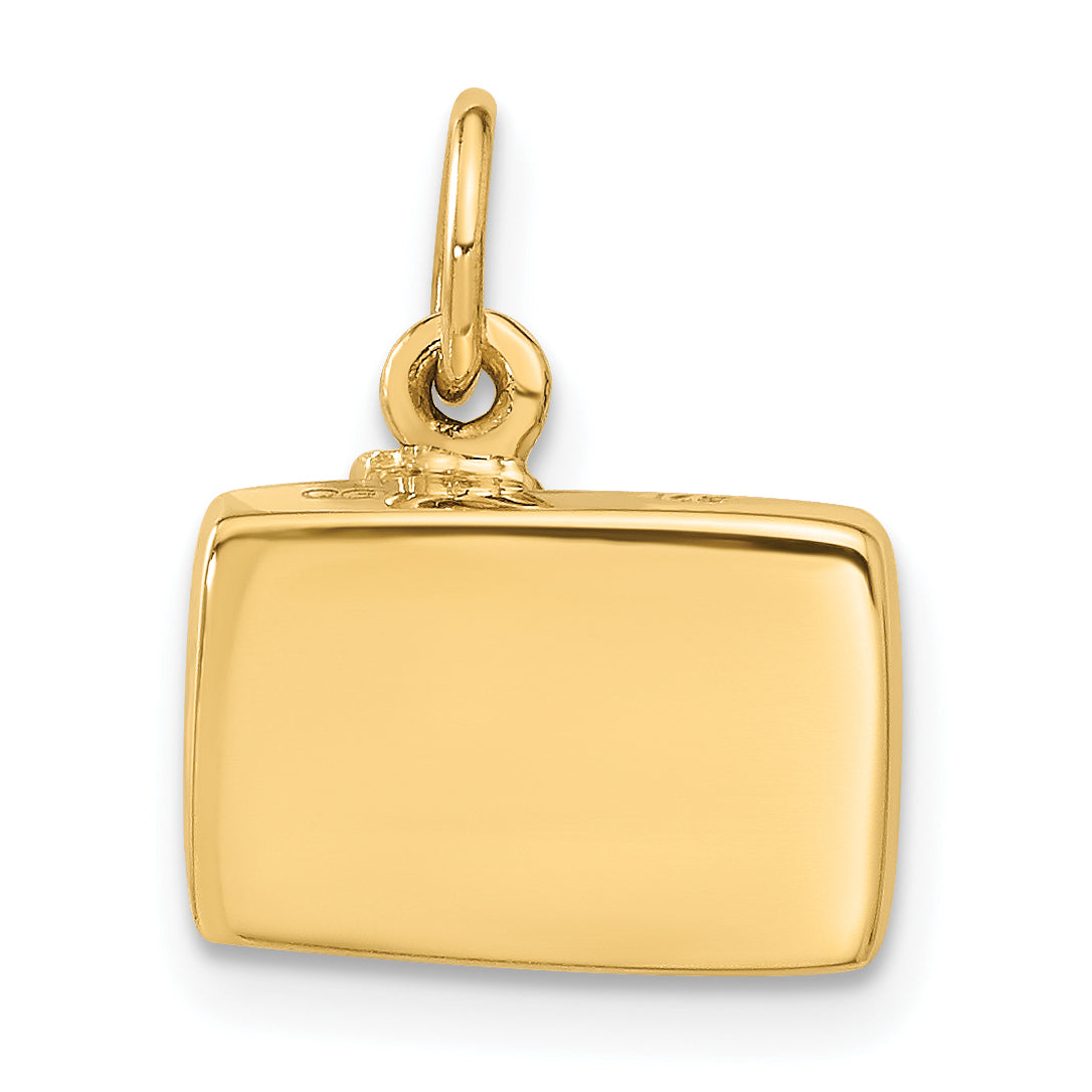 14K 3-D Sardine Can Charm A0290