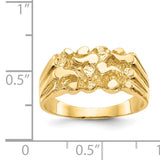 14k Size 7 Nugget Ring NR21