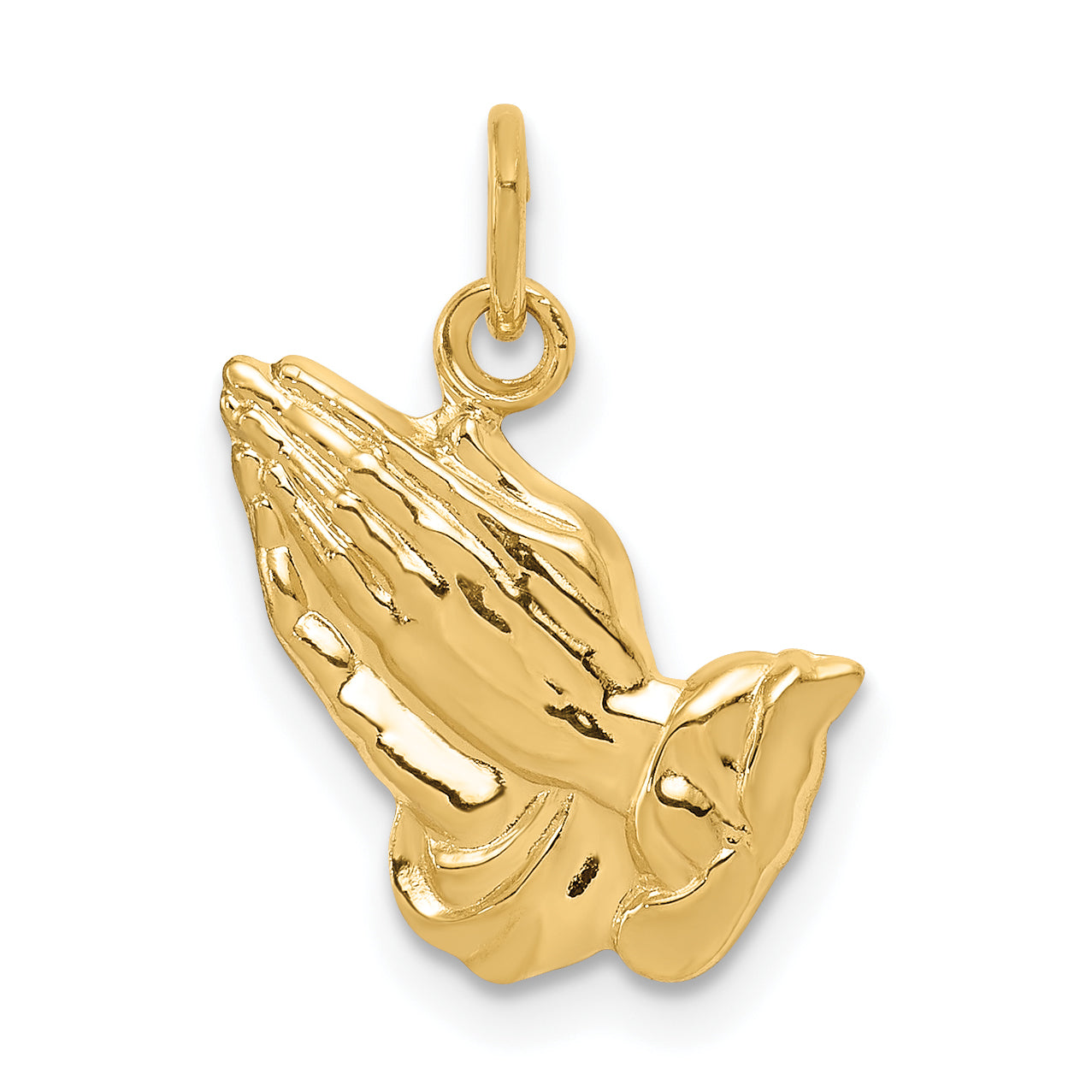 14k Praying Hands Charm A4890