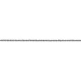 14K  White Gold 14 inch 1.1mm Ropa with Spring Ring Clasp Chain WRPA020