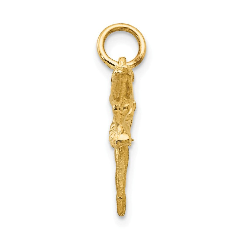 14K  3-D Ballerina Charm A9048