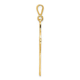 14k Celtic Cross Pendant C1462