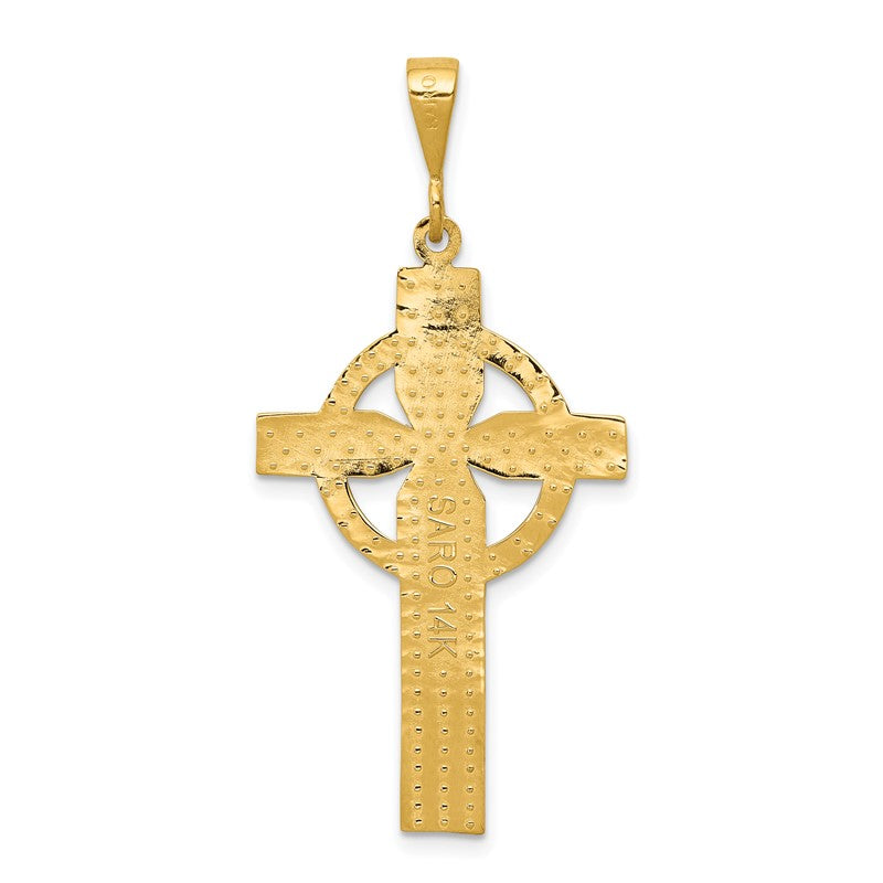 14k Celtic Cross Pendant C1462