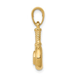 14k 3-D Blow Dryer Pendant C3206