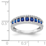 14k White Gold Diamond and Emerald Fancy Ring RM3849