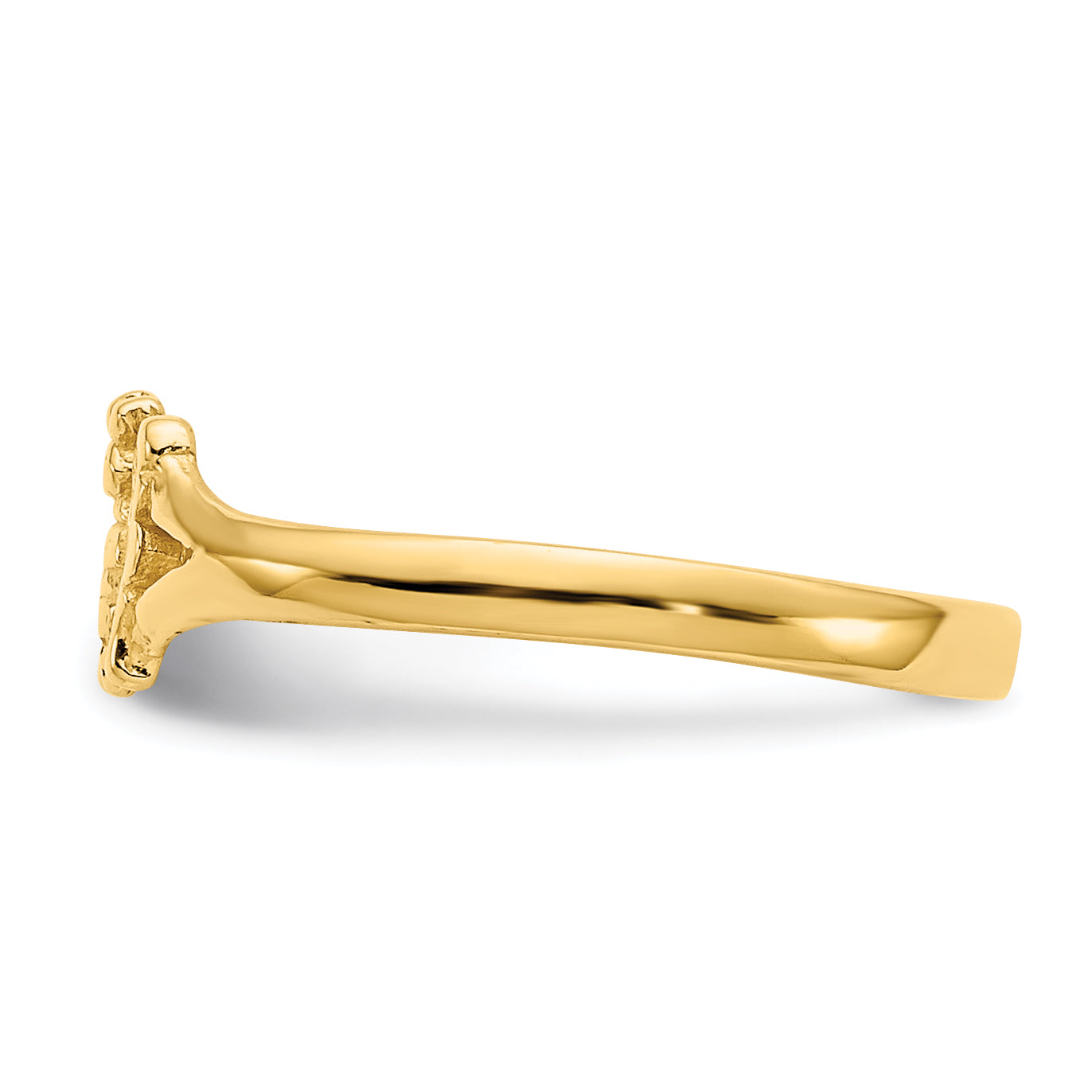 14K Butterfly Size 2 Baby / Childs Ring R529
