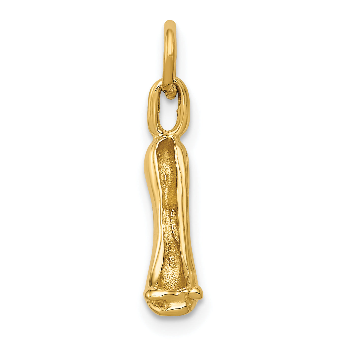 14K  3-D High Heel Stiletto Shoe Charm A9138