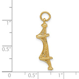 14k 3-D GOLDEN GATE Bridge Charm A1069/L