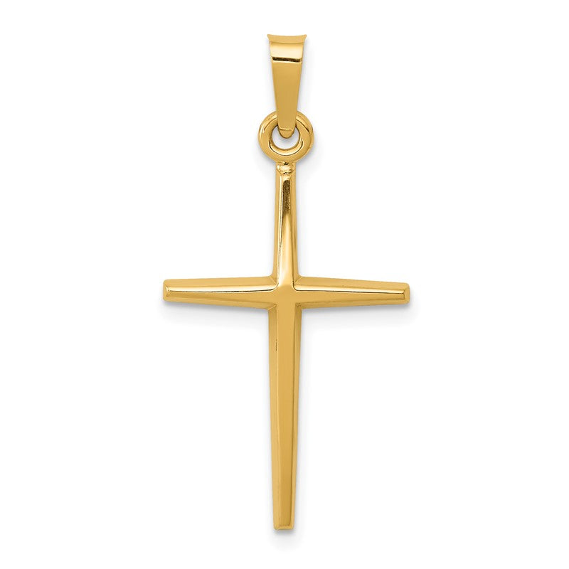 14k Polished Latin Cross Pendant XR1484