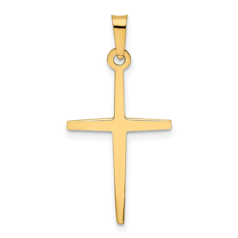 14k Polished Latin Cross Pendant XR1484
