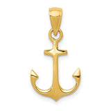 14k Anchor Pendant C3339