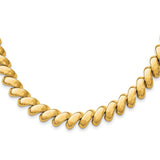 14k Polished 10mm 17 inch San Marco Necklace SM16