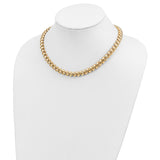 14k Polished 10mm 17 inch San Marco Necklace SM16