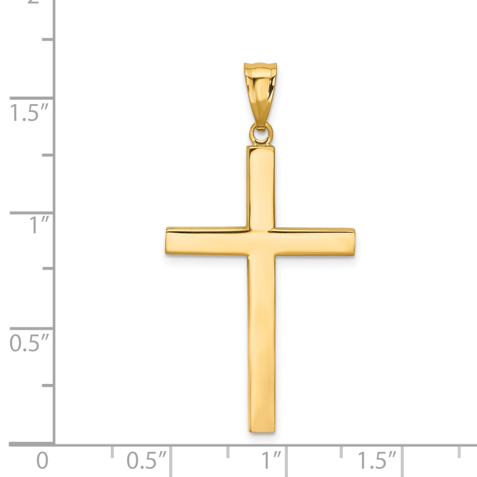14K Latin Cross Pendant K4317