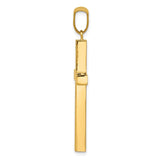 14K Latin Cross Pendant K4317