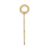 14k Medium Polished Number 23 Charm LM23