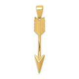 14K Polished 3-D Arrow Pendant K5404
